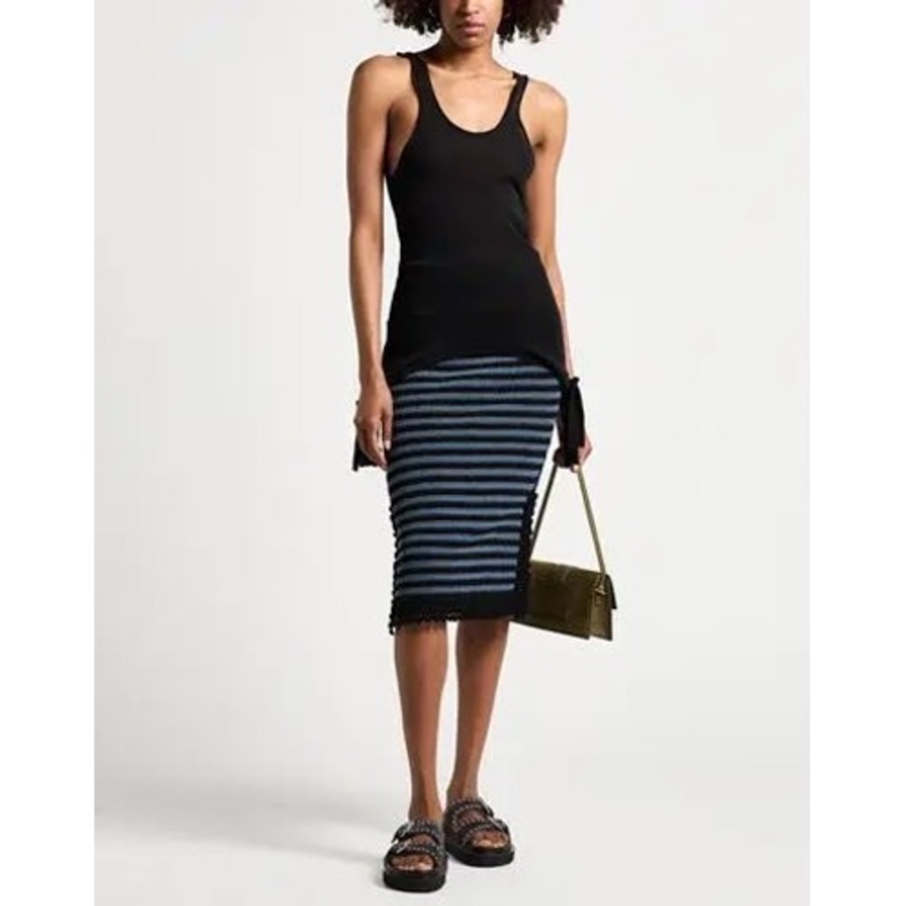 Zadig & Voltaire Jackson Crochet Two Color Midi Skirt / NWT / Sz S /$795 Retail!